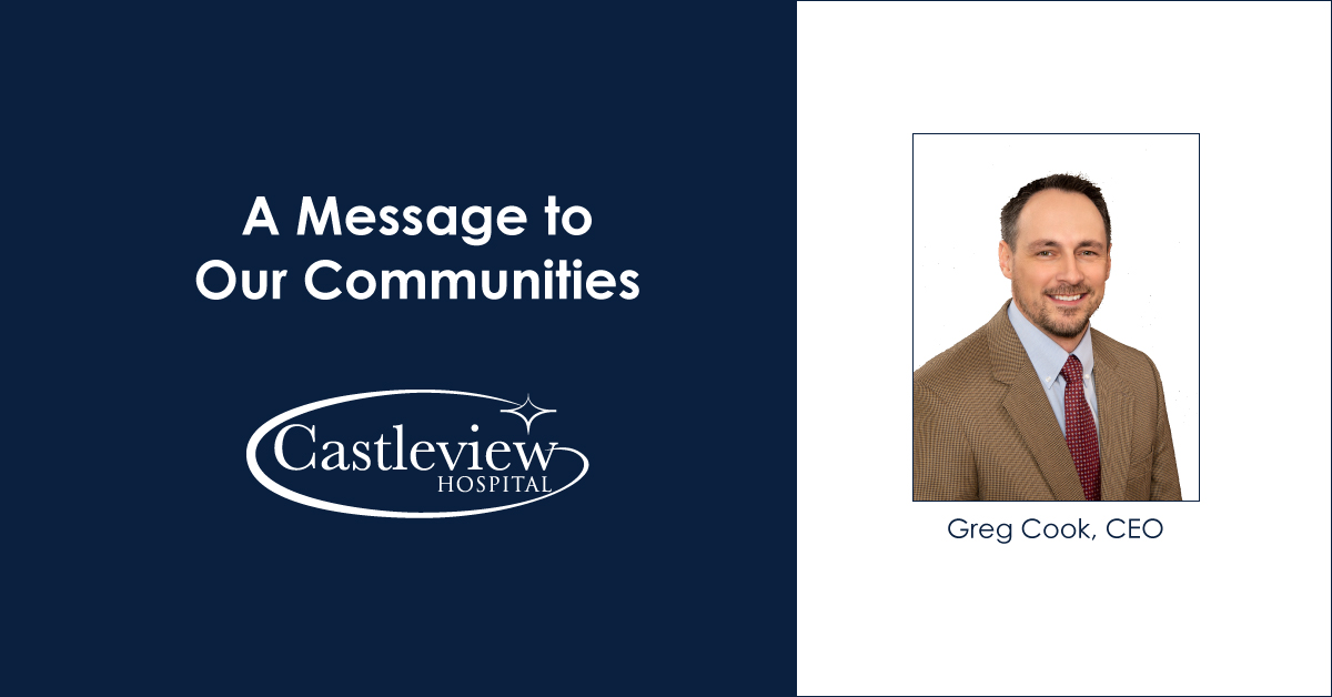 graphic A Message to Our Communities