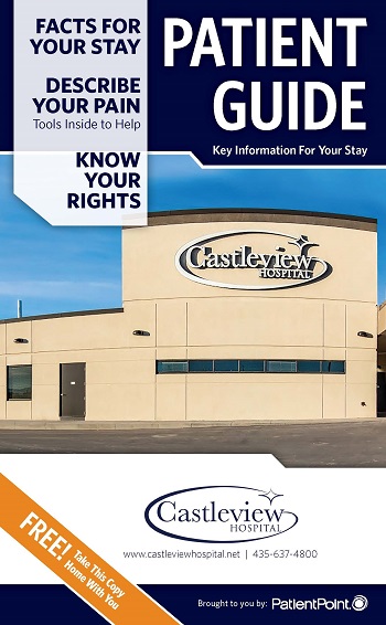 Castleview Hospital Patient Guide Front Cover Image