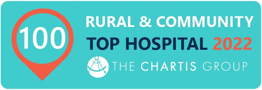 2022 Top 100 Rural and Community Hospital logo
